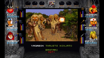 Screen ze hry Wizardry VII: Crusaders of the Dark Savant