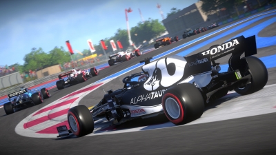 Screen ze hry F1 2021