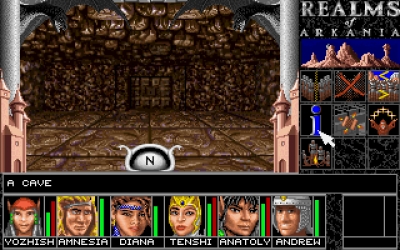 Screen ze hry Realms of Arkania: Blade of Destiny