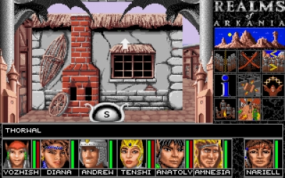 Screen ze hry Realms of Arkania: Blade of Destiny