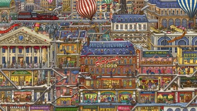Screen ze hry Labyrinth City: Pierre the Maze Detective