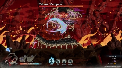 Screen ze hry GetsuFumaDen: Undying Moon