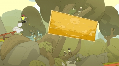 Screen ze hry OlliOlli World
