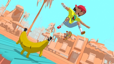 Screen ze hry OlliOlli World
