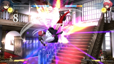 Screen ze hry Melty Blood: Type Lumina