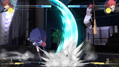 Screen ze hry Melty Blood: Type Lumina
