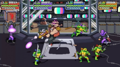Screen ze hry Teenage Mutant Ninja Turtles: Shredders Revenge