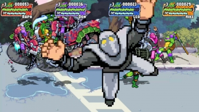 Screen ze hry Teenage Mutant Ninja Turtles: Shredders Revenge