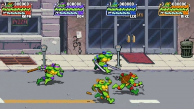 Screen ze hry Teenage Mutant Ninja Turtles: Shredders Revenge