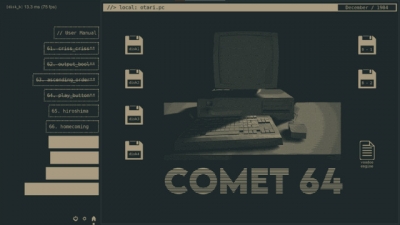 Screen ze hry Comet 64