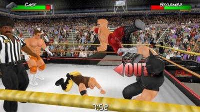 Screen ze hry Wrestling Empire