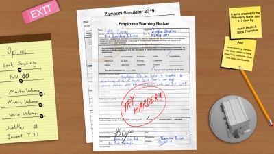 Screen ze hry Zamboni Simulator 2019