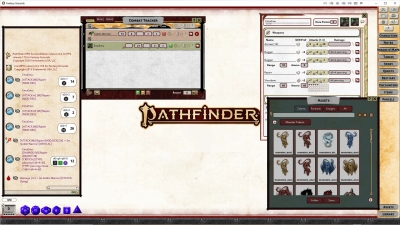 Screen ze hry Fantasy Grounds Unity
