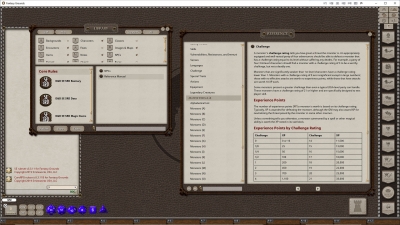 Screen ze hry Fantasy Grounds Unity