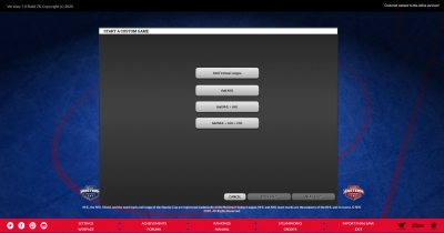 Screen ze hry Franchise Hockey Manager 7