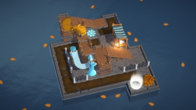 Screen ze hry Puddle Knights