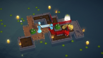 Screen ze hry Puddle Knights