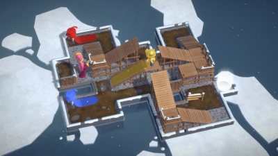 Screen ze hry Puddle Knights