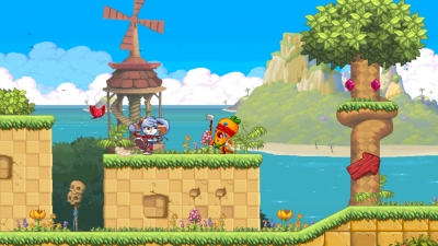 Screen ze hry Kaze and the Wild Masks