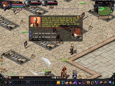 Screen Eudemons Online , The