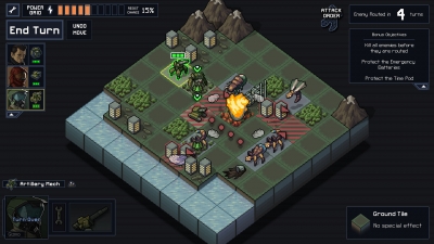 Screen ze hry Into The Breach