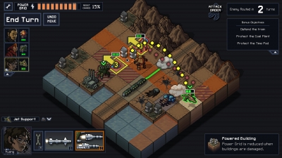 Screen ze hry Into The Breach