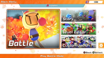 Screen ze hry Super Bomberman R2
