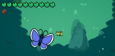 Screen ze hry Frogsong