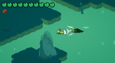 Screen ze hry Frogsong