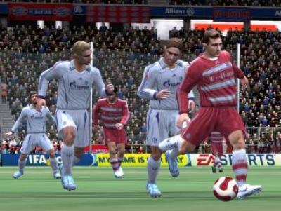 Screen ze hry FIFA Soccer 08