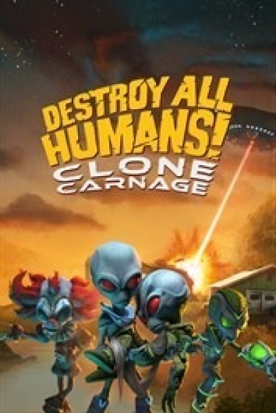 Artwork ke hře Destroy All Humans Clone Carnage