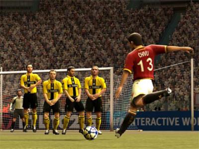 Screen ze hry FIFA Soccer 07