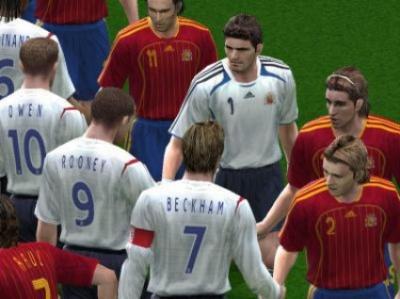 Screen ze hry Pro Evolution Soccer 2008