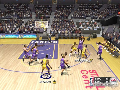 Screen NBA Live 2004