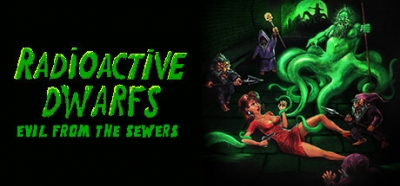 Artwork ke he Radioactive Dwarfs: Evil From the Sewers