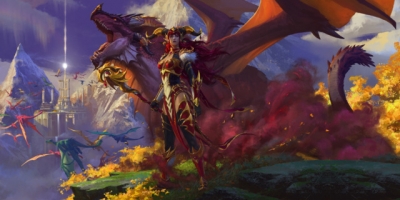 Artwork ke he World of Warcraft: Dragonflight