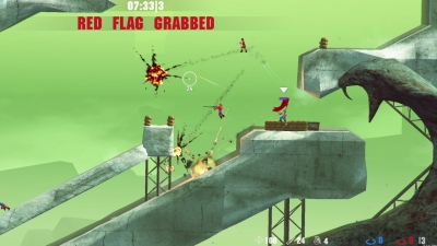 Screen ze hry Soldat 2