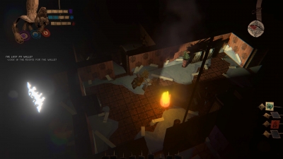 Screen ze hry Paper Cut Mansion