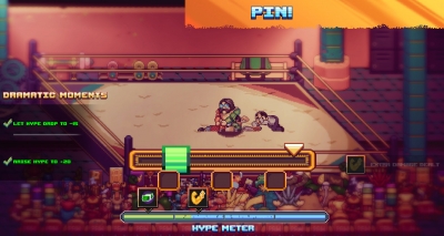 Screen ze hry WrestleQuest