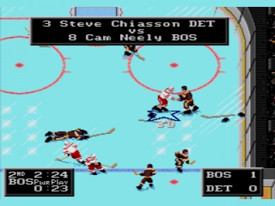 Screen ze hry NHLPA Hockey 93