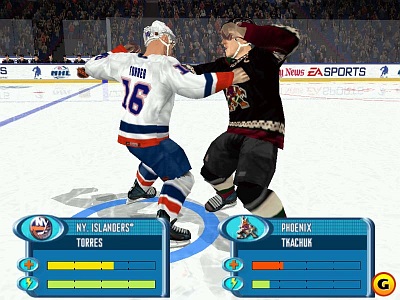 Screen NHL 2001