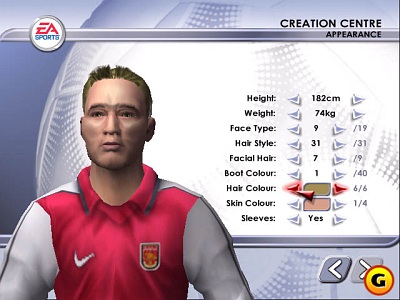 Screen FIFA Soccer 2002