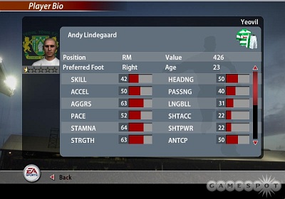 Screen FIFA Soccer 2005