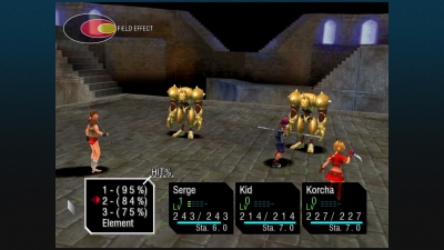 Screen ze hry Chrono Cross: The Radical Dreamers Edition