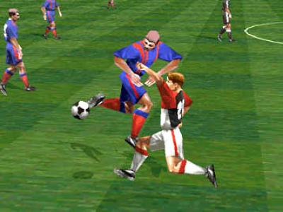 Screen ze hry FIFA: Road to World Cup 98