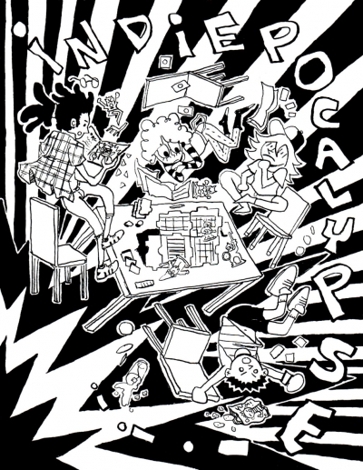 Artwork ke he Indiepocalypse #4