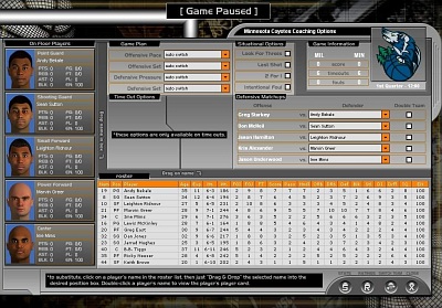 Screen Total Pro Basketball 2005