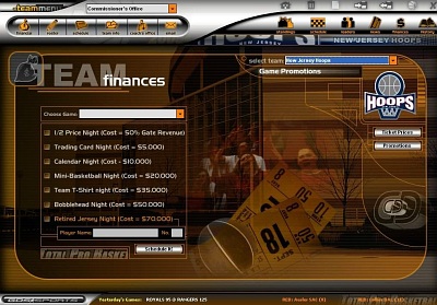 Screen Total Pro Basketball 2005