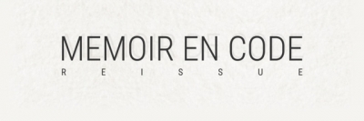 Artwork ke he Memoir En Code: Reissue