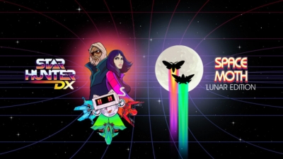Artwork ke hře Star Hunter DX & Space Moth: Lunar Edition